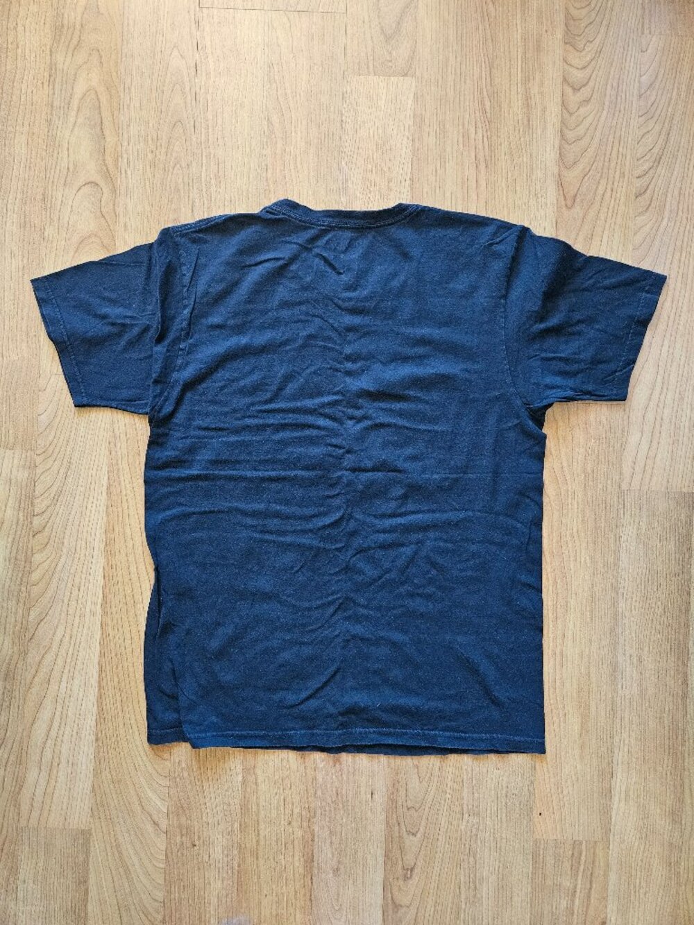 Men's ADIDAS Black Cotton UCLA script short sleeve Tee - size Large - Picture 2 of 3